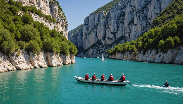 Location nautique dans les gorges du verdon : guide et tarifs